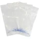 Sac pression avec poche kangourou 160x220 + 160x200 mm impression bleu 