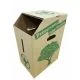 Poubelle carton 350x250x500