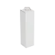 Boîte 1 bouteille cannelure blanc